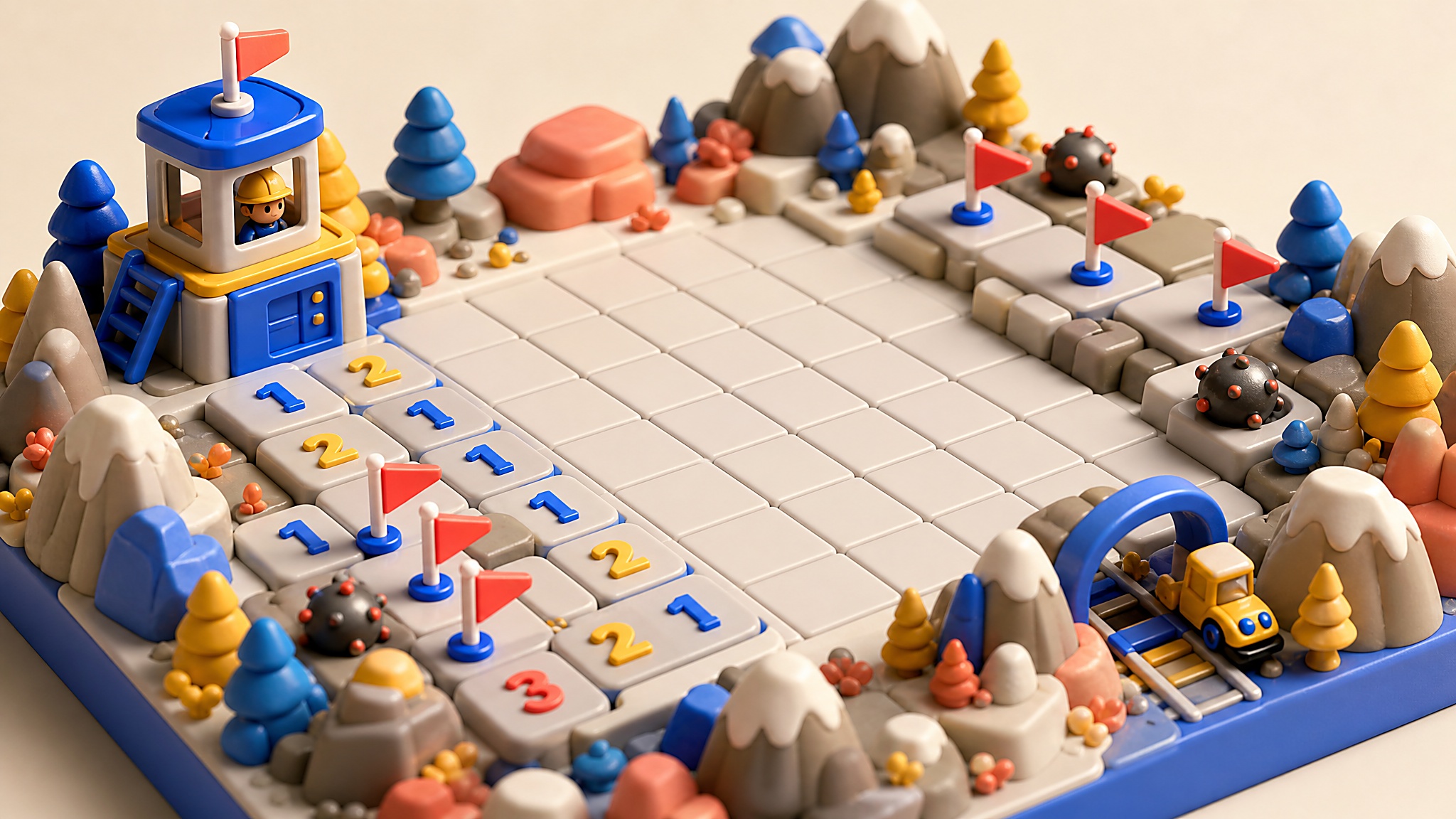 Puzzle board backdrop for Minesweeper Classic