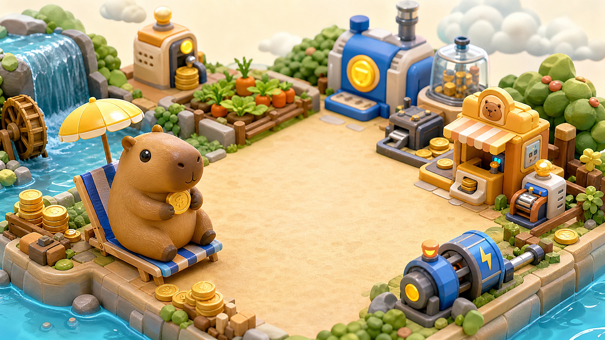 Capybara Clicker player view