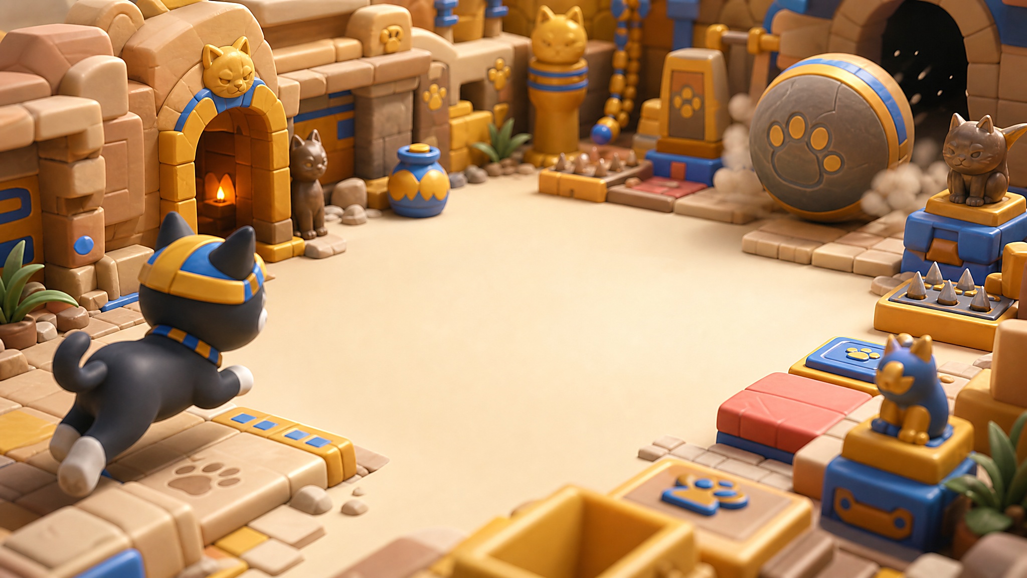 Tomb of the Cat player view