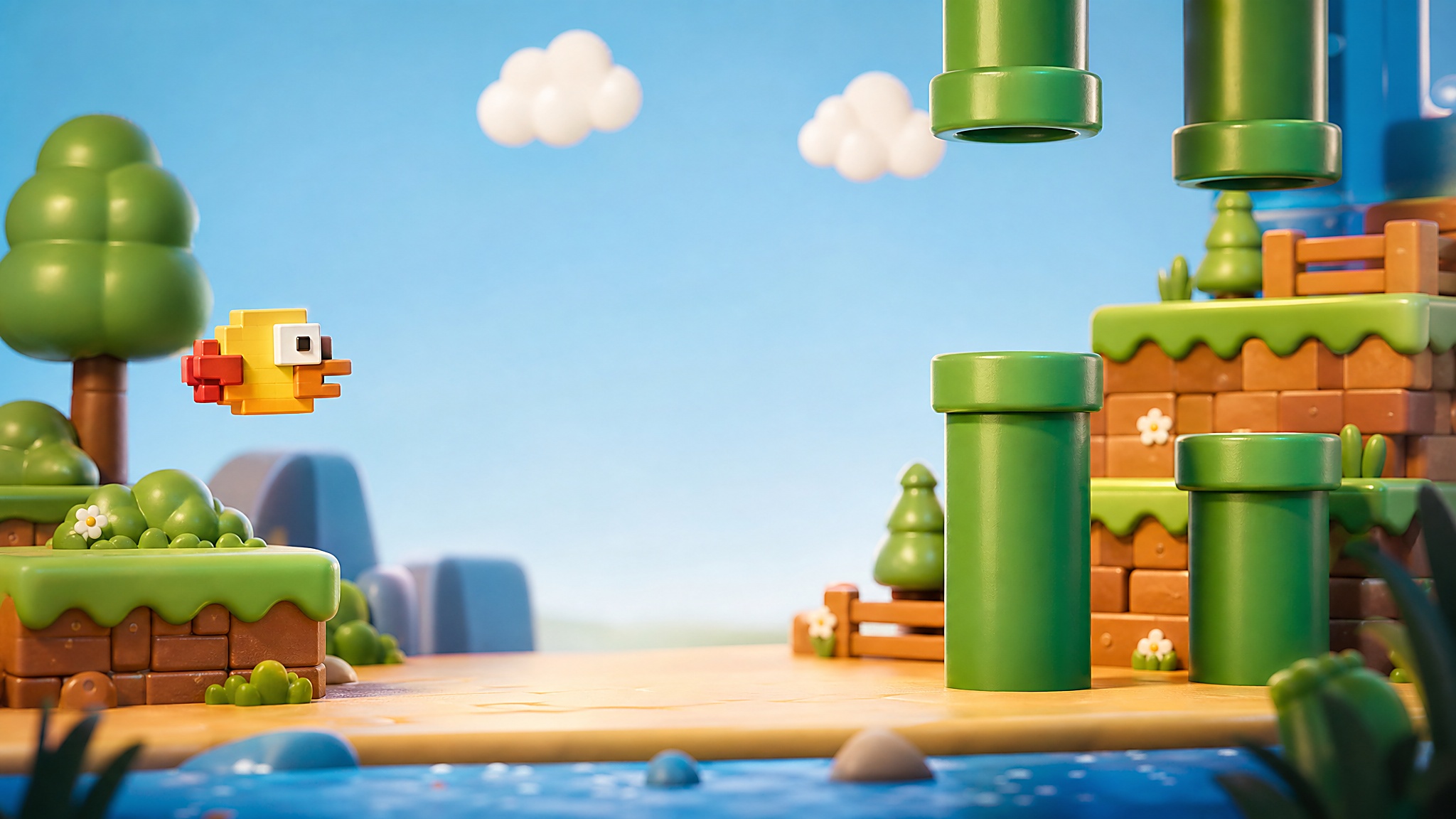 Flappy Bird Classic player view