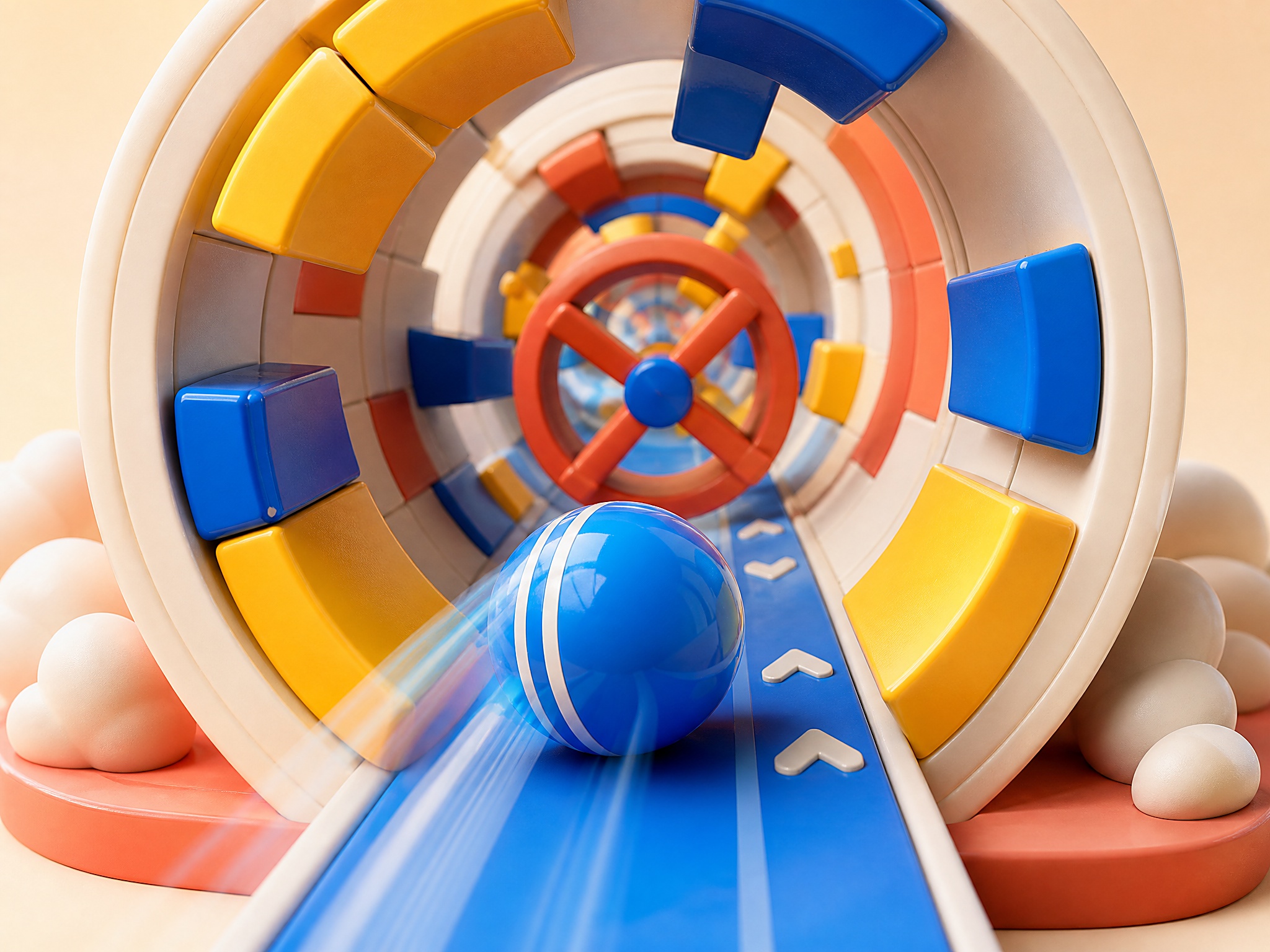 Tunnel Race Ball cover art